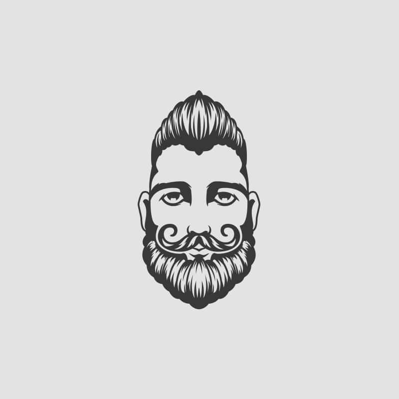 Gentleman Barber Logo - Ingenieria y gestión